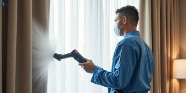 Curtain steam cleaning deep fabric sanitising avalon-beach-nsw Matty Curtain Cleaning